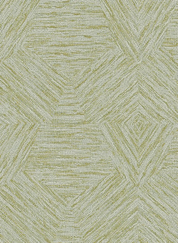 Arte International Tapete Pentagono - Lime
