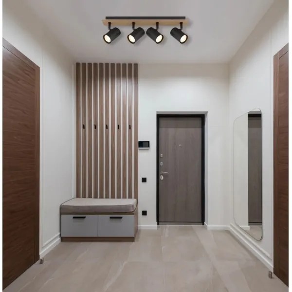 Globo 57905-4 - Faretto LINCA 4xGU10/35W/230V