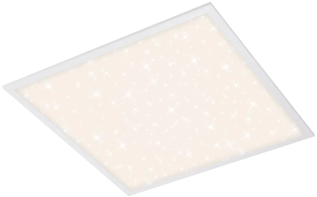 Pannello LED Pallas bianco 60x60 cm  con 3 temperature di colore ad intensità regolabile 3800 LUMEN