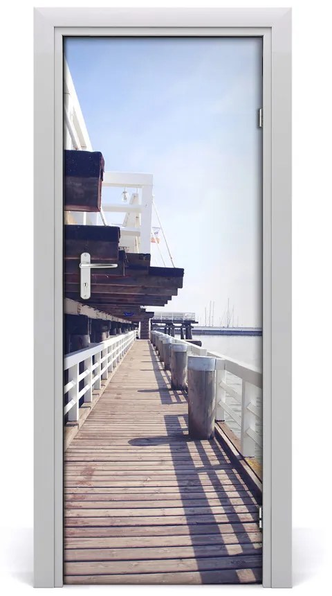 Adesivo per porta interna Il sobot molo 85x205 cm
