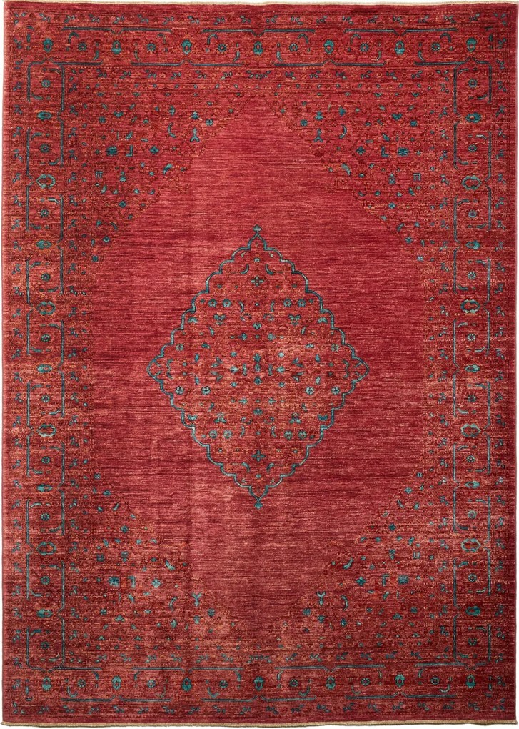 Ziegler Tappeto orientale 170x230 Rosso (Pakistan) Annodato A Mano