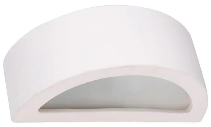 Sollux SL.1458 - Applique ATENA 1xE27/15W/230V 20 cm bianco