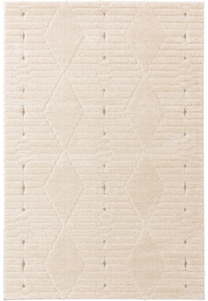 benuta Nest Tappeto a pelo lungo Aimee Crema/Beige 200x290 cm - Tappeto design moderno soggiorno