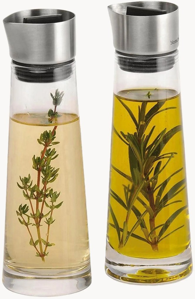 Set di 2 bottiglie per aceto e olio Alinjo