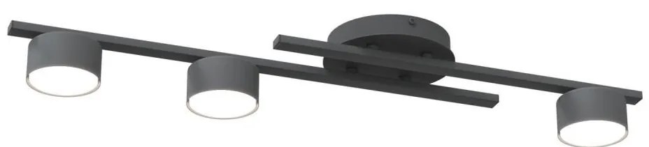 Plafoniera FRAGMENT 3xGX53/12W/230V nero