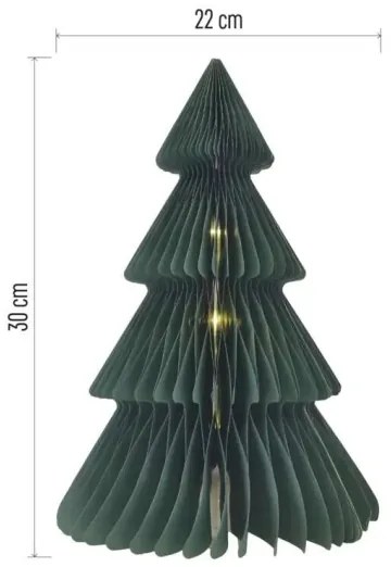 Decorazione natalizia a LED albero di Natale 10xLED/3xAA