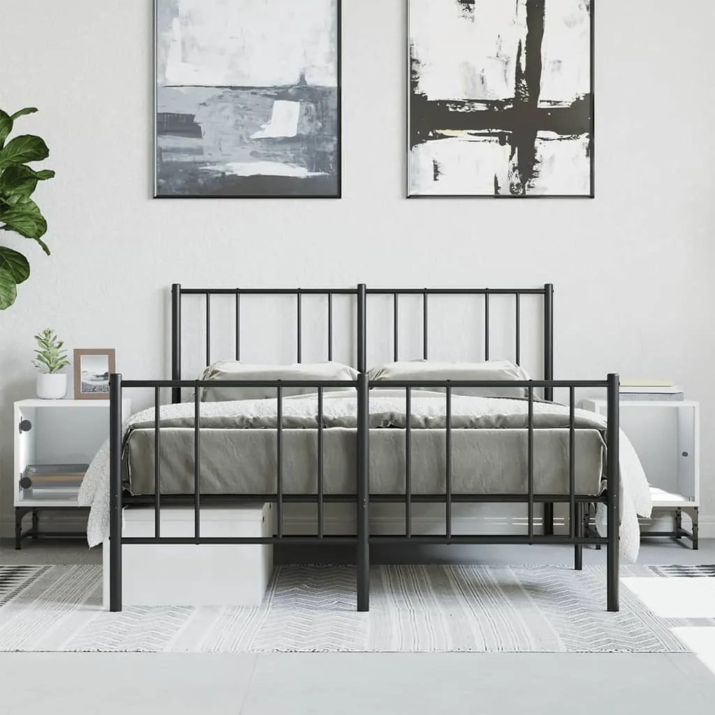 Comodini Con Ante İn Vetro 2pz Bianco 35x37x50 Cm /