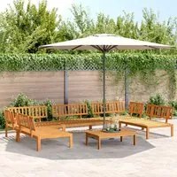 Set Divano Pallet da Giardino 6 pz in Legno Massello di Acacia 3209440