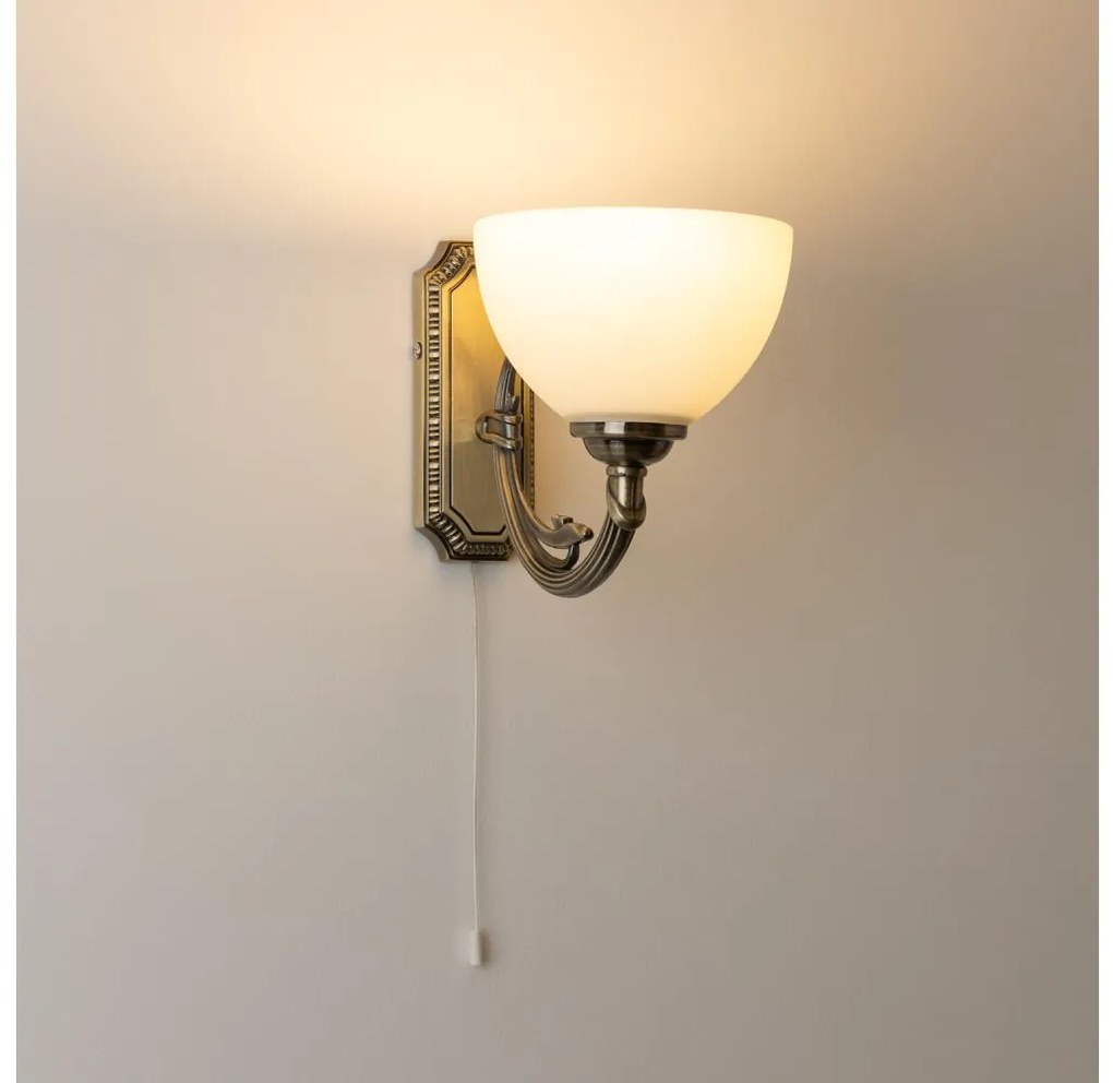 Brilagi - Applique CLASSIC 1xE27/60W/230V ottone