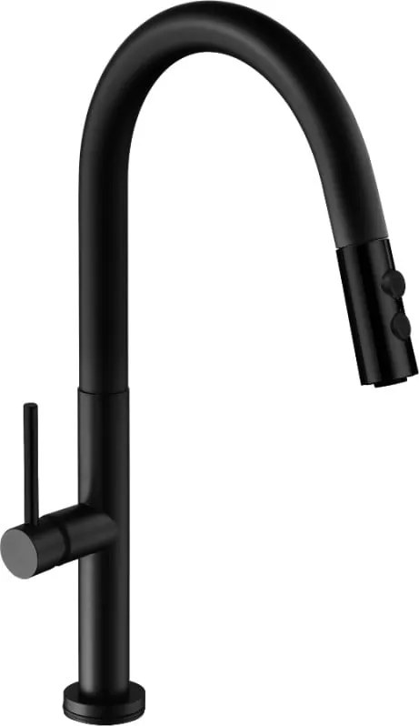 Mexen Ava rubinetto da cucina, nero - 672800-70