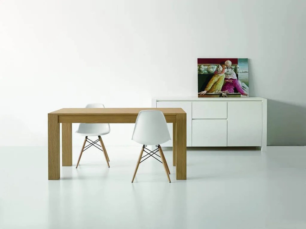 CHANTAL - credenza moderna in abete spazzolato