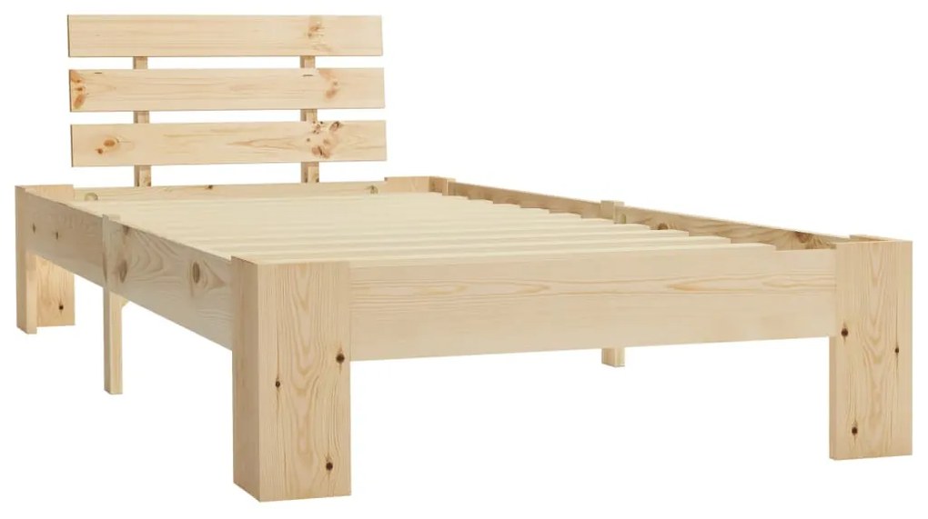 Giroletto in legno massello di pino 90x200 cm