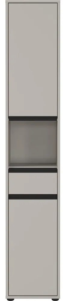 Mobile bagno grigio alto e stretto 33x181 cm Lemont - Germania