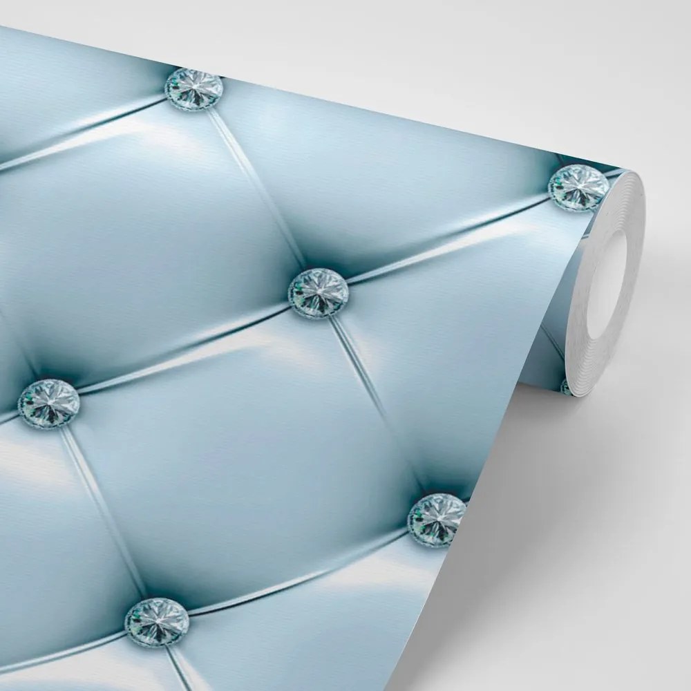 Carta da parati – Eleganza pelle in blu