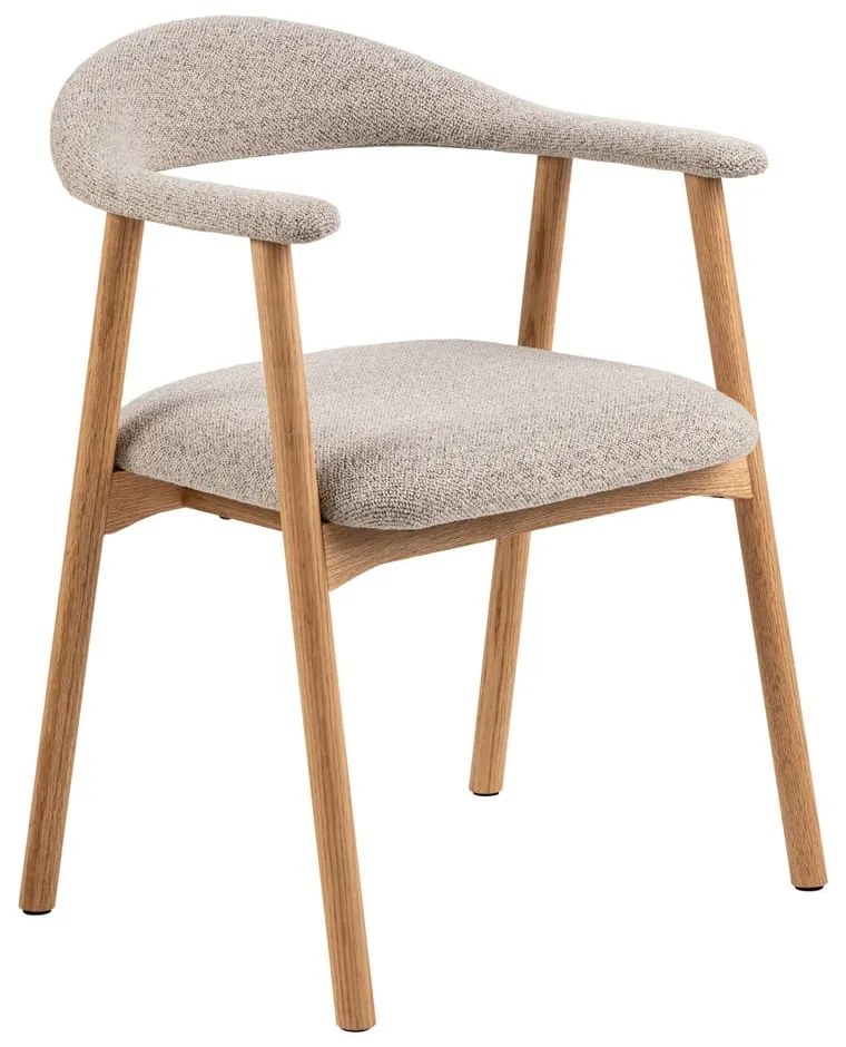 Sedia da pranzo beige/di colore naturale Addi – Actona