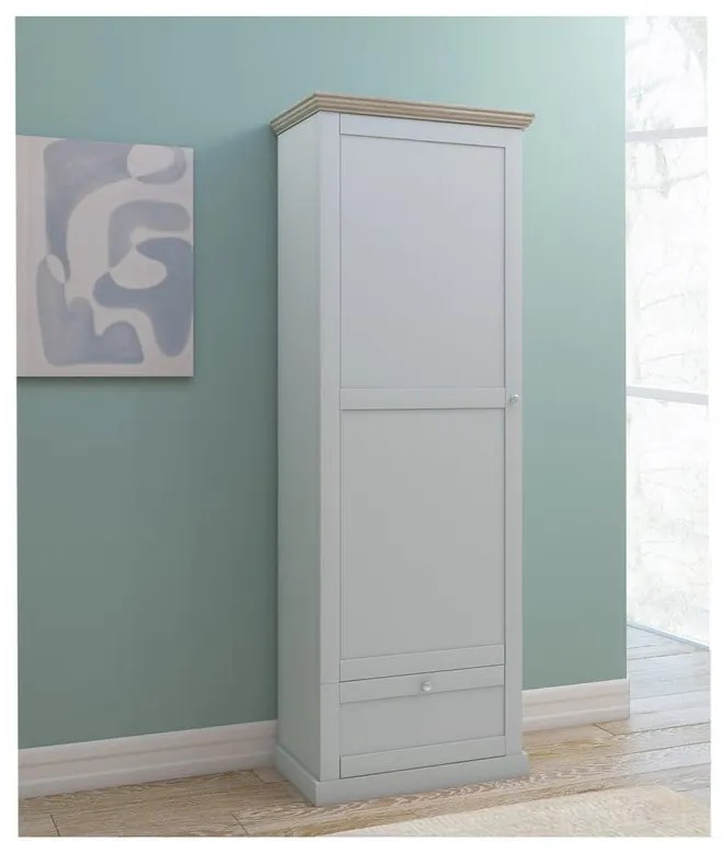 Armadio grigio 60x180 cm Binz - Støraa