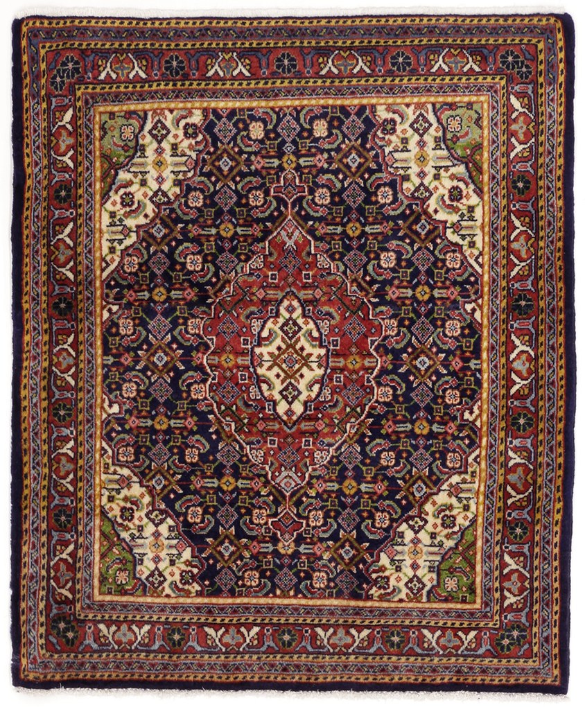 Sarouk Tappeto 80x70 (Iran) Annodato A Mano