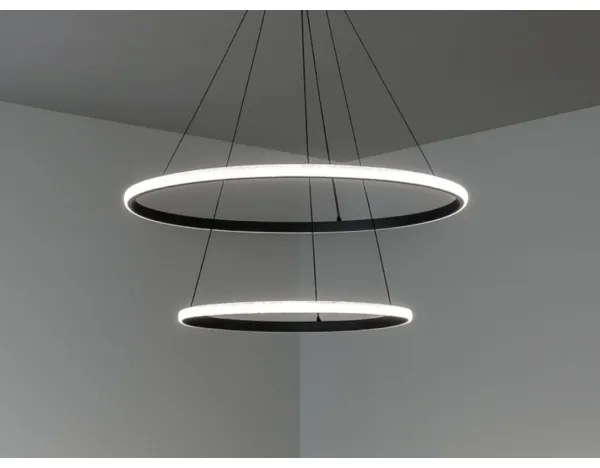 Lampada a sospensione dimmerabile a LED su cavo LED/55W/230V 3000-6500K Ø 60 cm + telecomando