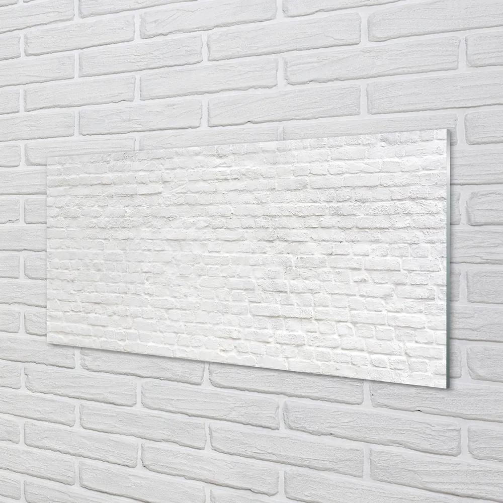 Pannello rivestimento cucina Muro di mattoni d'epoca 100x50 cm