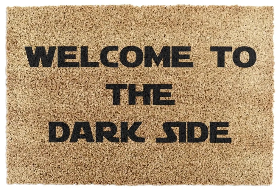 Zerbino in cocco 40x60 cm Welcome to the Darkside - Artsy Doormats