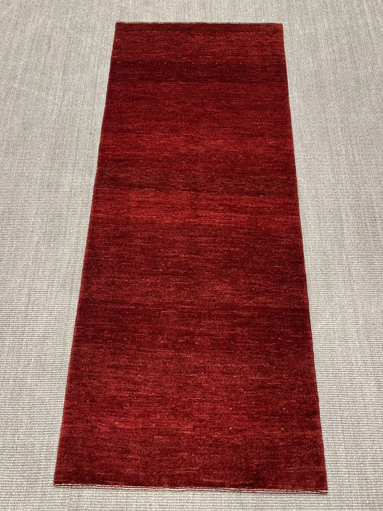 Loribaft Tappeto 80x200 Rosso (Iran) Annodato A Mano