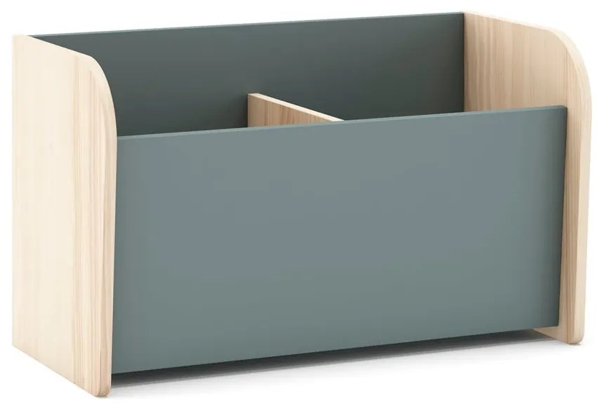 Libreria per bambini verde polveroso 70x42x35 cm Esteban – Marckeric