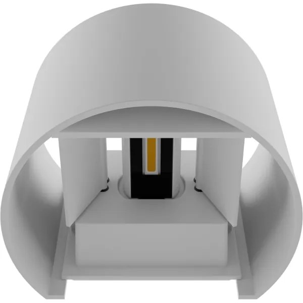 APLED - Applique a LED da esterno OVAL 2xLED/3W/230V IP65