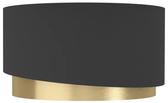 Eglo 39924 - Plafoniera MANDERLINE 1xE27/40W/230V nero/oro