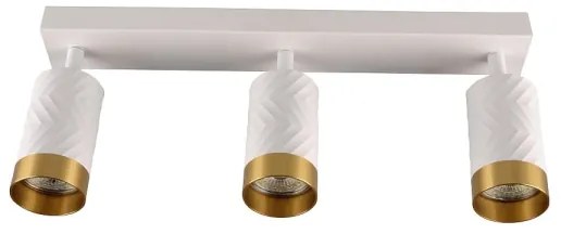 Faretto ARRAS 3xGU10/10W/230V bianco