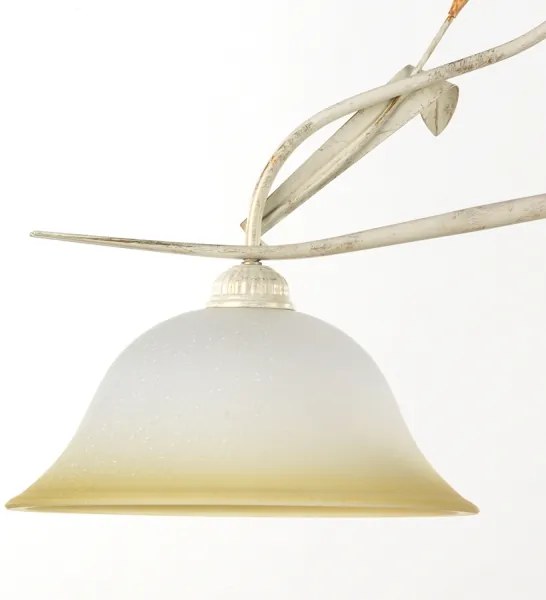 ONLI - Lampadario a sospensione con catena LUCREZIA 2xE27/22W/230V color crema