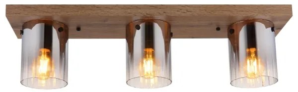 Globo 15915-3 - Plafoniera UNDERWOOD 3xE27/40W/230V 16x71 cm