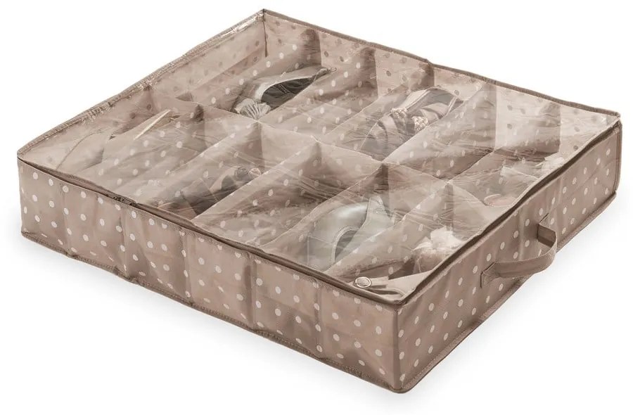 Organizzatore per cassetti beige con 12 scomparti Dots Rivoli - Compactor