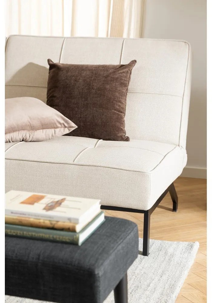 Divano beige allungabile 198 cm Perugia – Actona