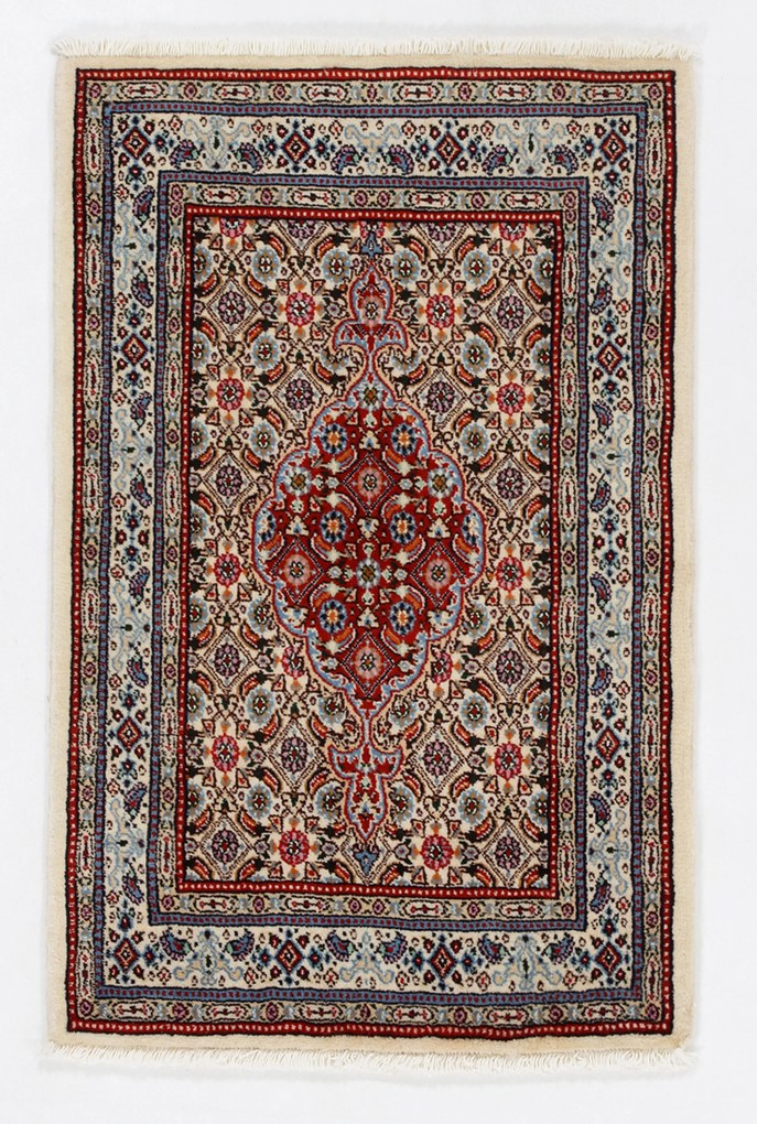 Moud Tappeto persiano 90 x 60 (Iran) Annodato A Mano