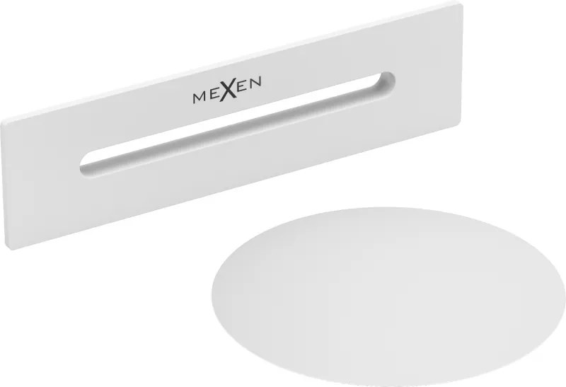 Mexen Uni tappo con scarico per vasca da bagno indipendente, bianco - 5100-20