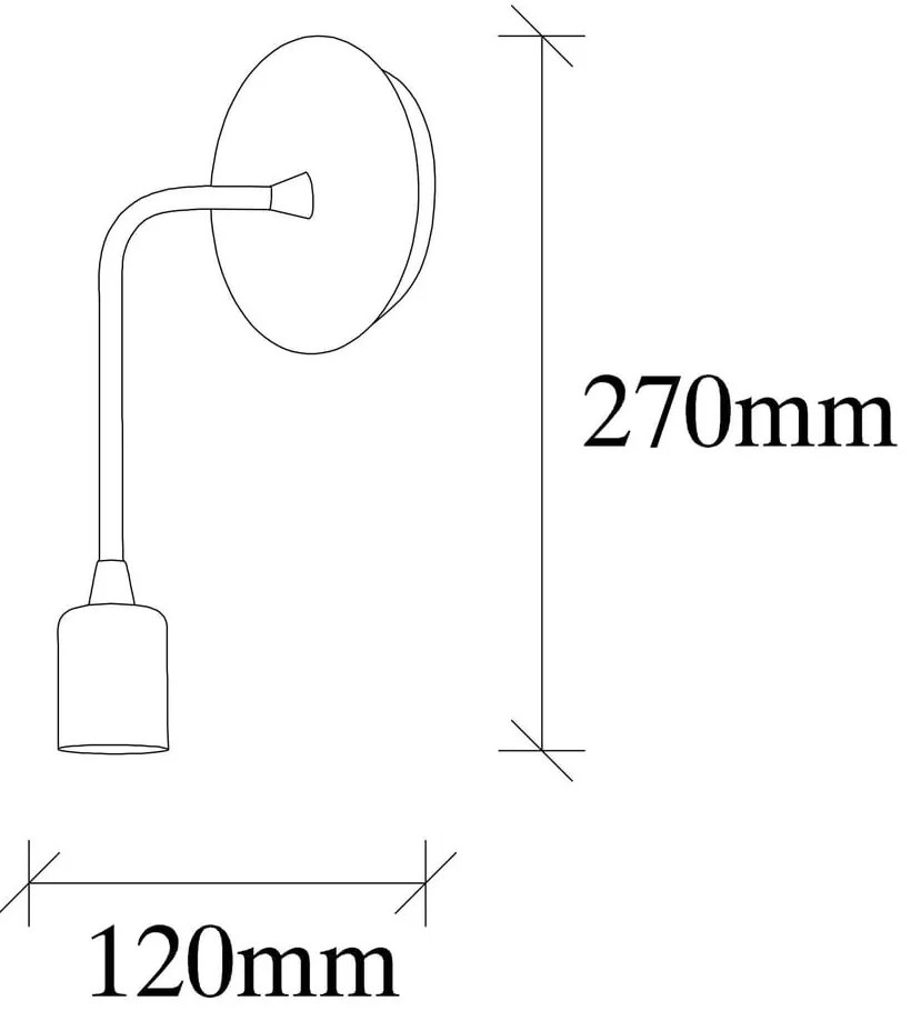 Lampada da parete in colore bronzo Dartini - Opviq lights