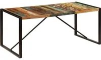 Tavolo da Pranzo 180x90x75 cm in Legno Massello di Recupero