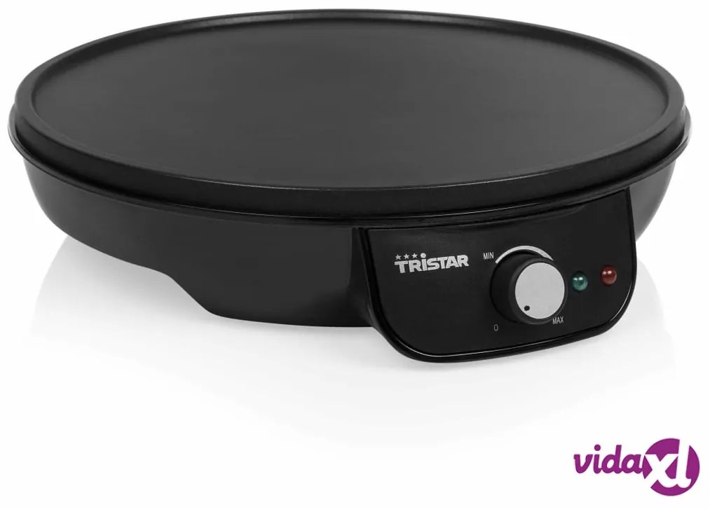 Tristar Padella Elettrica per Crepes 1000 W 30 cm Nera