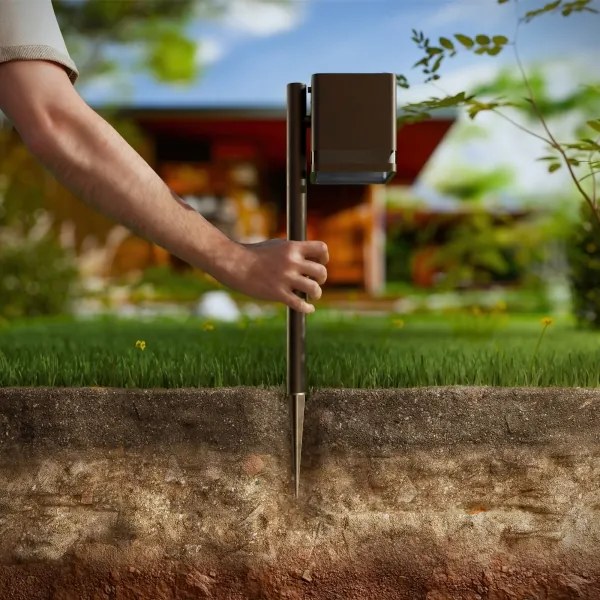 Philips - Lampada solare LED VIRONA LED/1,8W/3,7V 2700K IP44