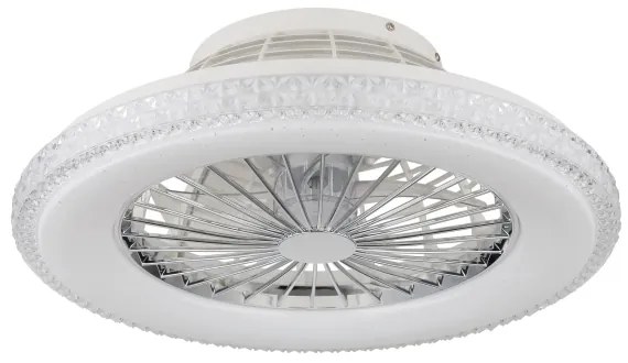 Globo 03654 - Ventilatore da soffitto dimmerabile a LED CORUSSO LED/40W/230V 3000-6500K + +TC