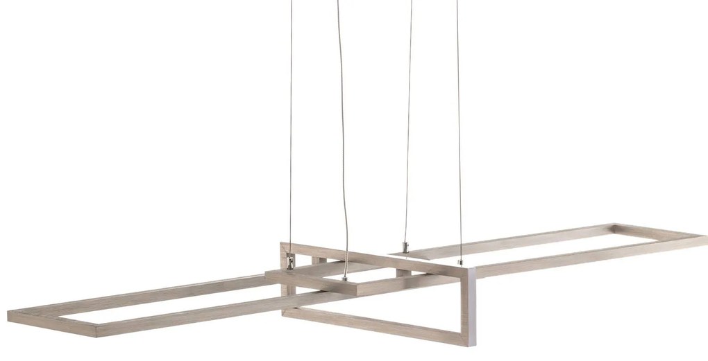 Lindby lampada a sospensione Ariola LED, dimmerabile, nichel opaco