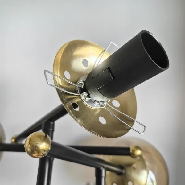 Brilagi - Lampadario a plafone MALIVA 3xE14/15W/230V in finitura oro