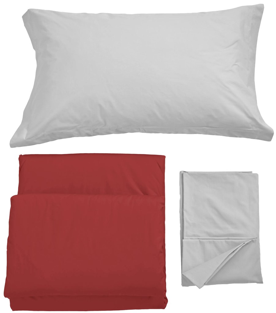 Set Biancheria da letto (Federe, Lenzuolo, Copripiumino, Piumino, Guanciali) - c.01