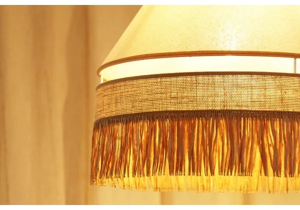 Brilagi - Lampadario a cavo WINNETOU AVIGNION 1xE27/15W/230V Ø35 cm marrone/crem