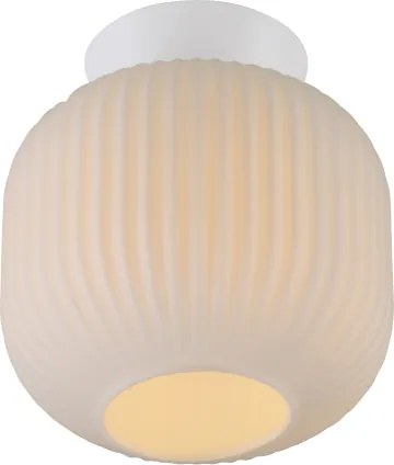 Schöner Wohnen 13574-16 - Plafoniera NAMI 1xE27/25W/230V Ø 20 cm bianca