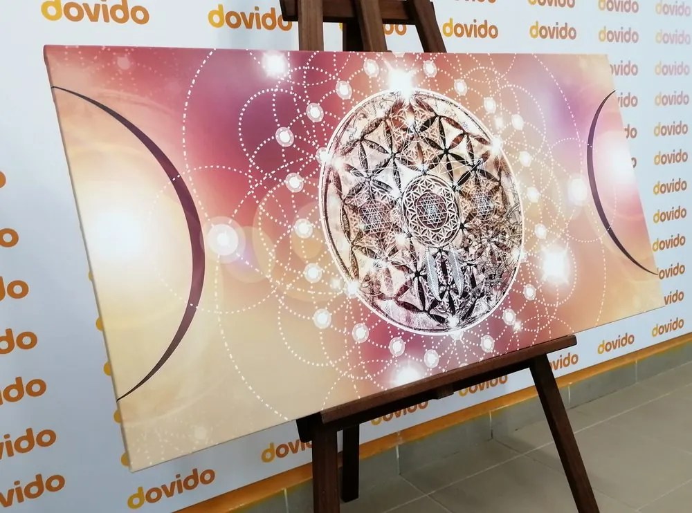 Quadro su tela – Mandala affascinante