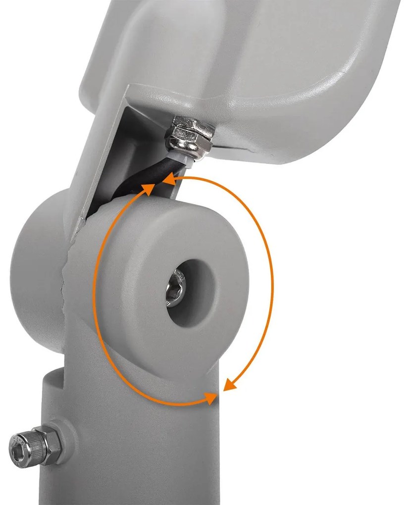 Armatura stradale 100W IP65 - 145lm/W - con Osram chip LED Colore Bianco Freddo 5.700K