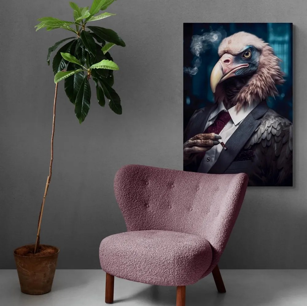 Quadro su tela – Gangster animale avvoltoio