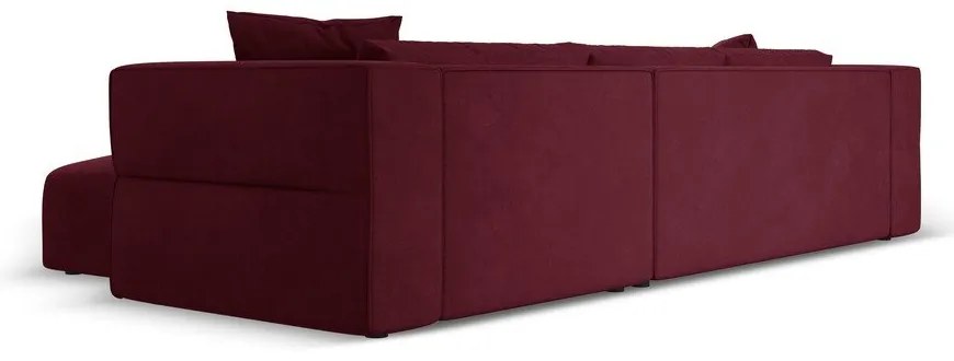 Divano angolare bordeaux, angolo destro Esther - Milo Casa