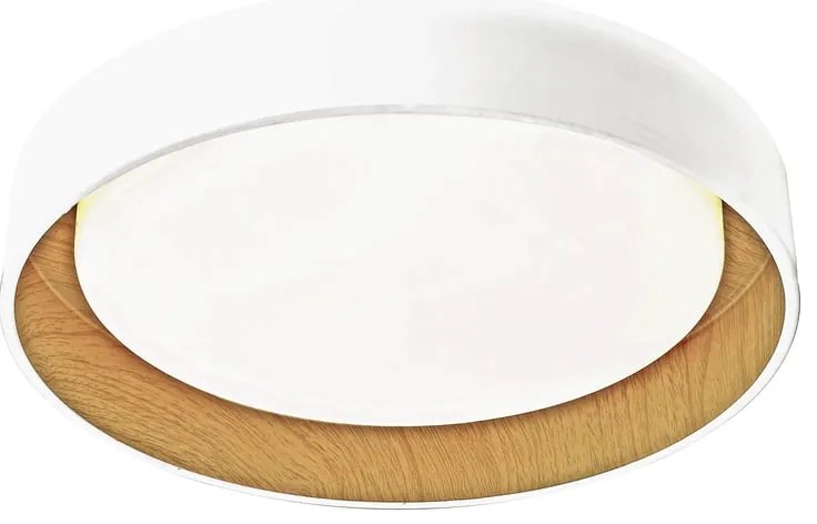 Plafoniera LED Malai Ø 30 cm bianco IP44 cct da bianco caldo al bianco neutro, 1700 lumen INSPIRE